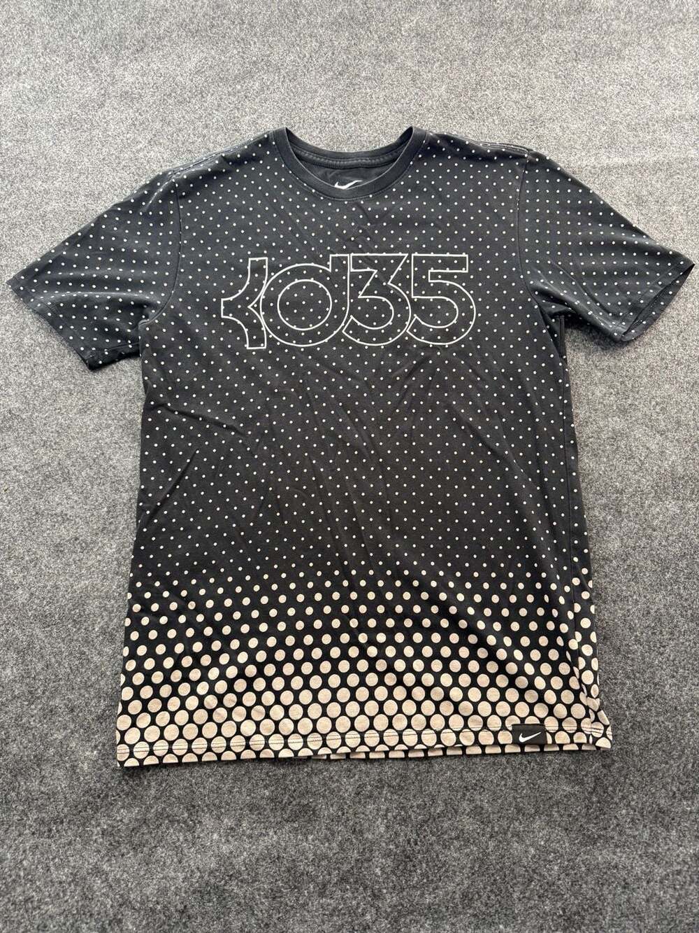Nike KD Kevin Durant Polka Dot Gradient Graphic T-Shirt Size M